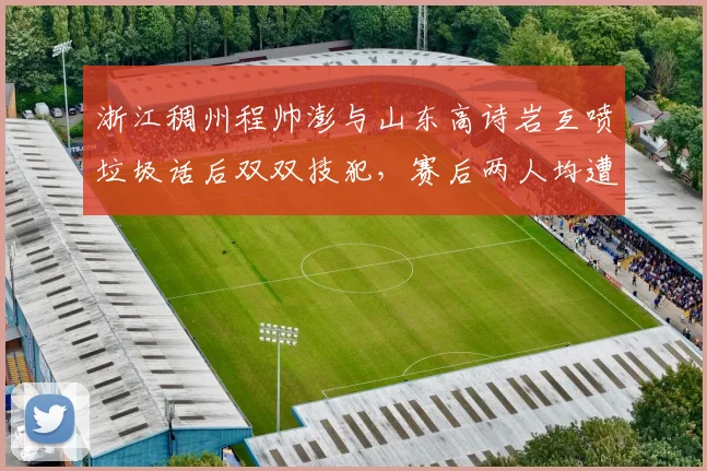 浙江稠州程帅澎与山东高诗岩互喷垃圾话后双双技犯,赛后两人均遭罚款